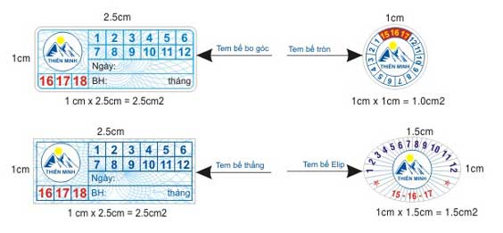 in tem bảo hành giá rẻ tại long an