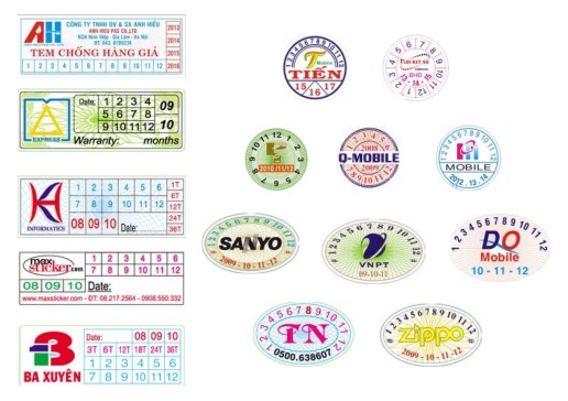 in tem bảo hành giá rẻ tại bắc ninh