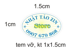 in tem bảo hành giá rẻ tại Hòa Bình