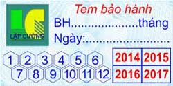 mẫu tem dán bảo hành đẹp
